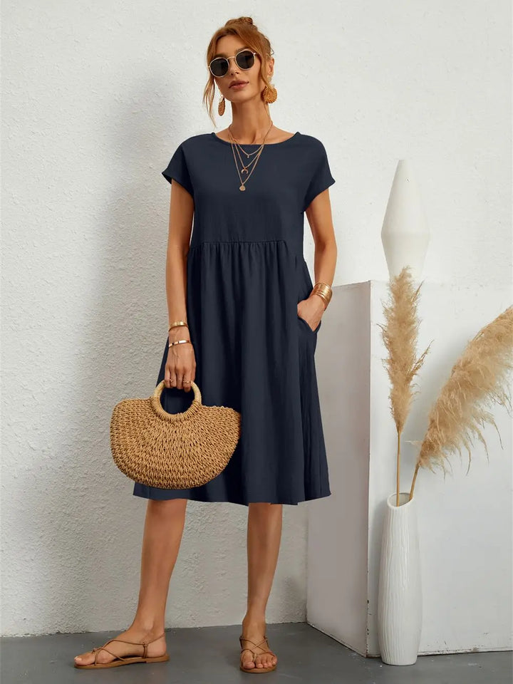 Apolline | Robe Décontractée à Poches