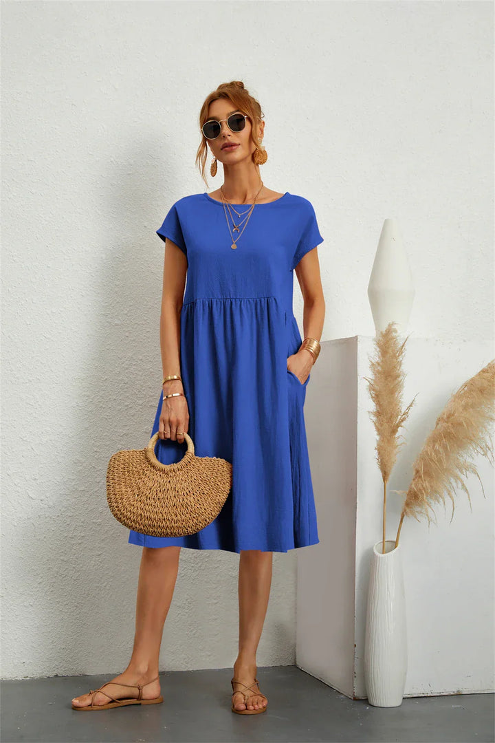 Apolline | Robe Décontractée à Poches