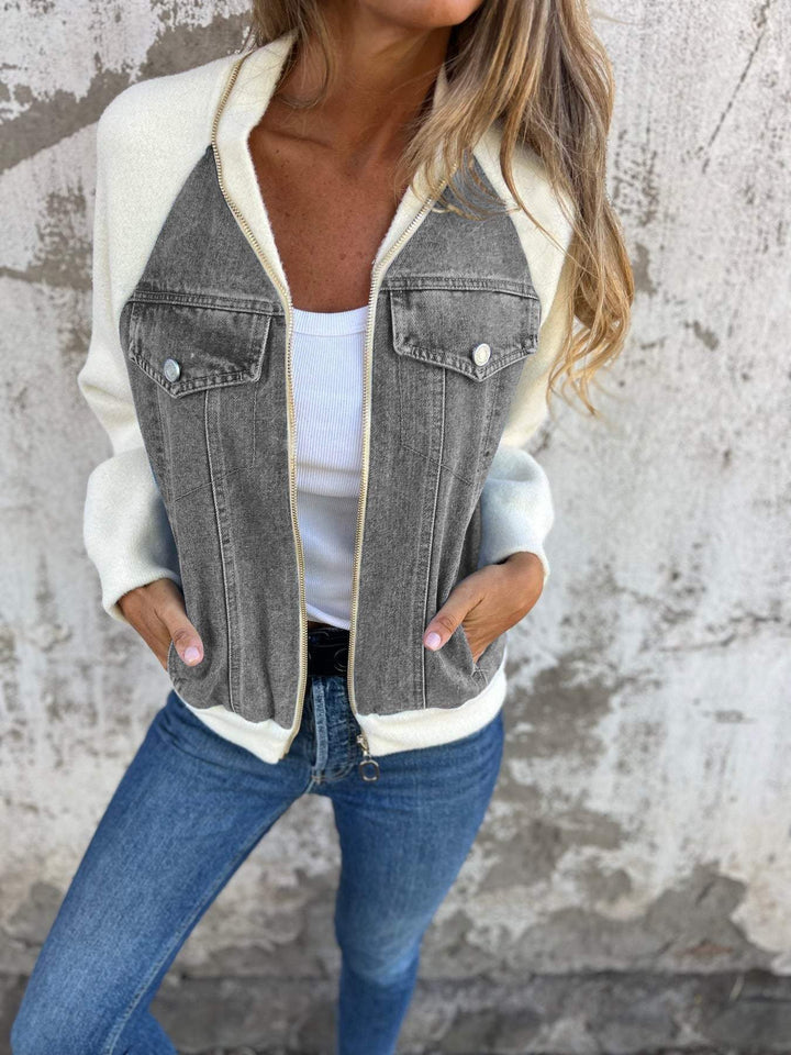 Zaria | Veste En Jean Élégante