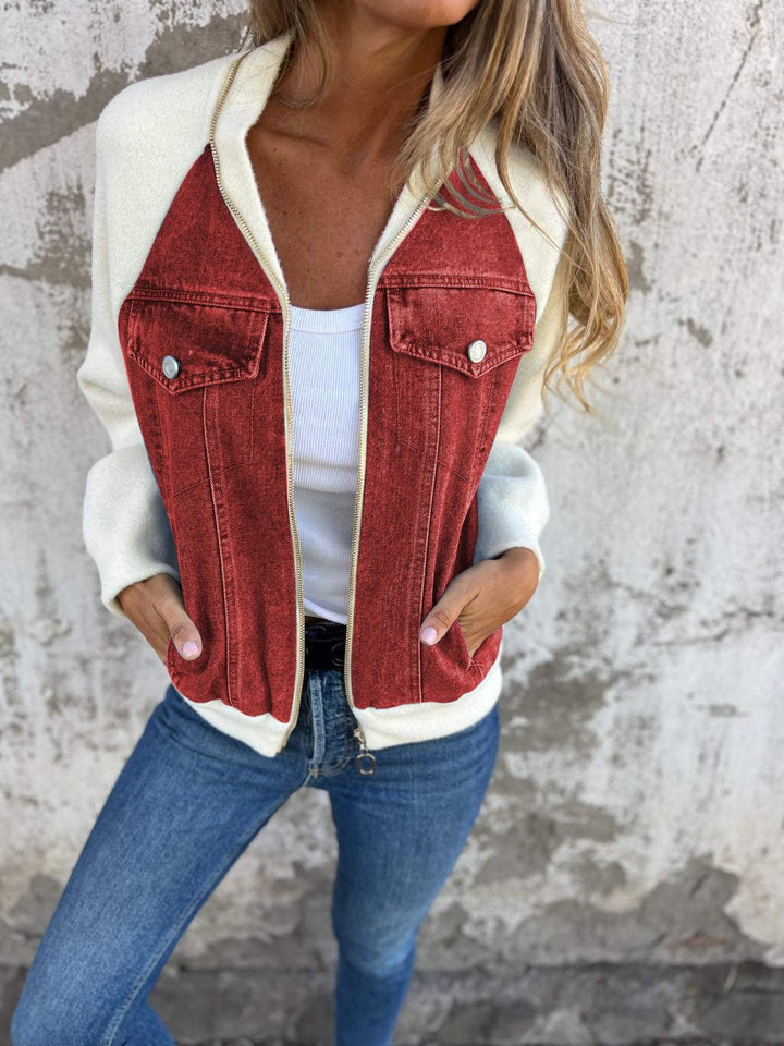 Zaria | Veste En Jean Élégante