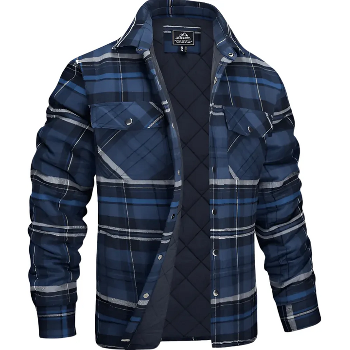 Tucker | Veste Matelassée À Carreaux