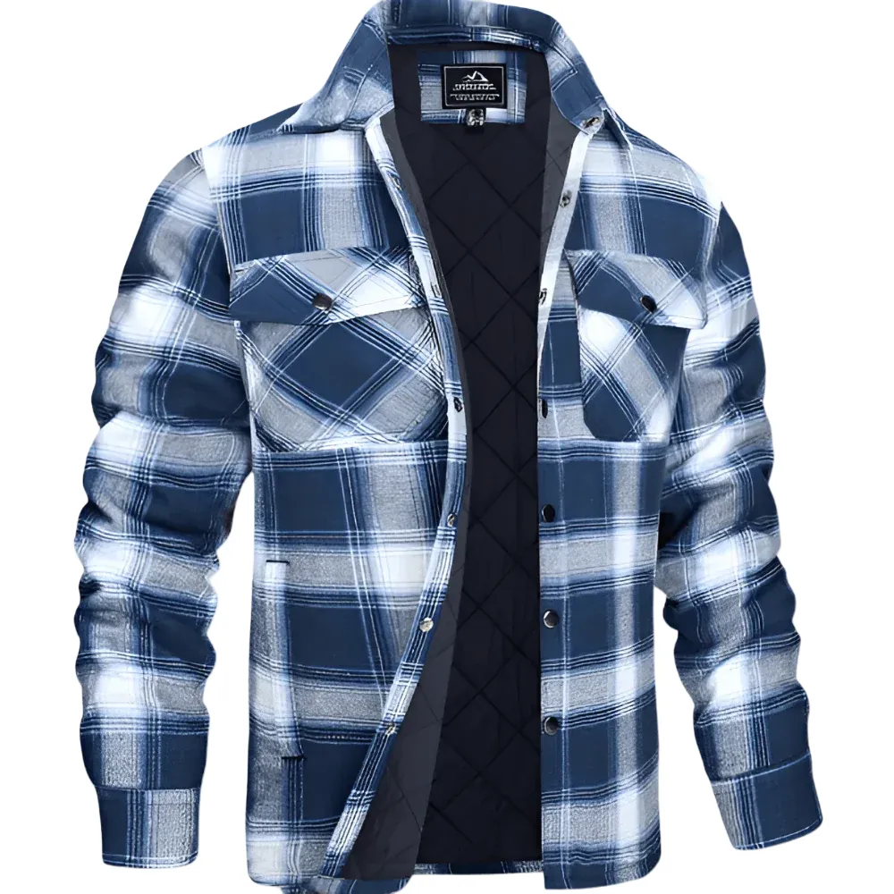 Tucker | Veste Matelassée À Carreaux