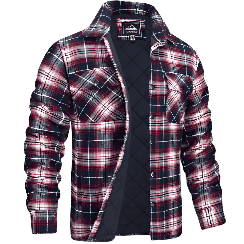 Tucker | Veste Matelassée À Carreaux