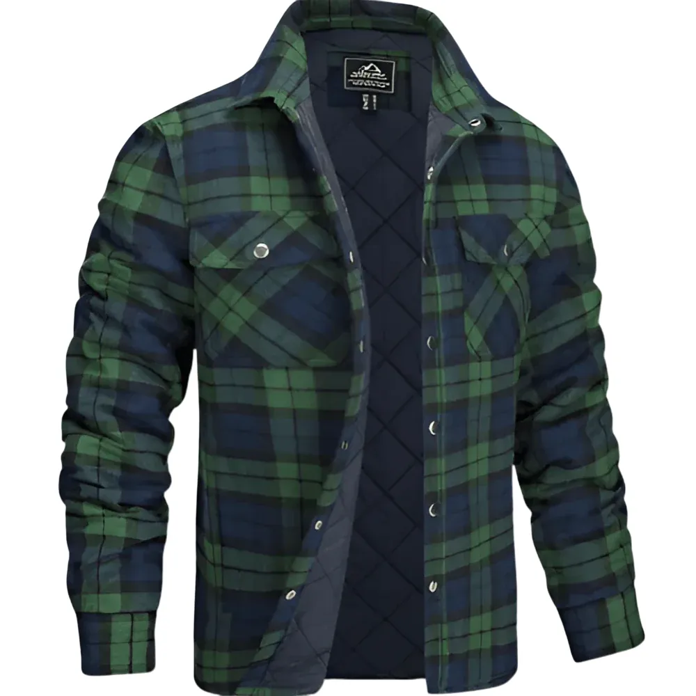 Tucker | Veste Matelassée À Carreaux