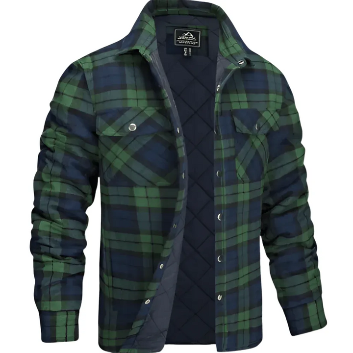 Tucker | Veste Matelassée À Carreaux