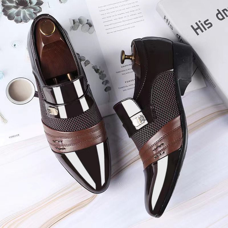 Maxime | Chaussures Habillées Brillantes Haut De Gamme