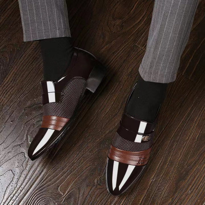 Maxime | Chaussures Habillées Brillantes Haut De Gamme