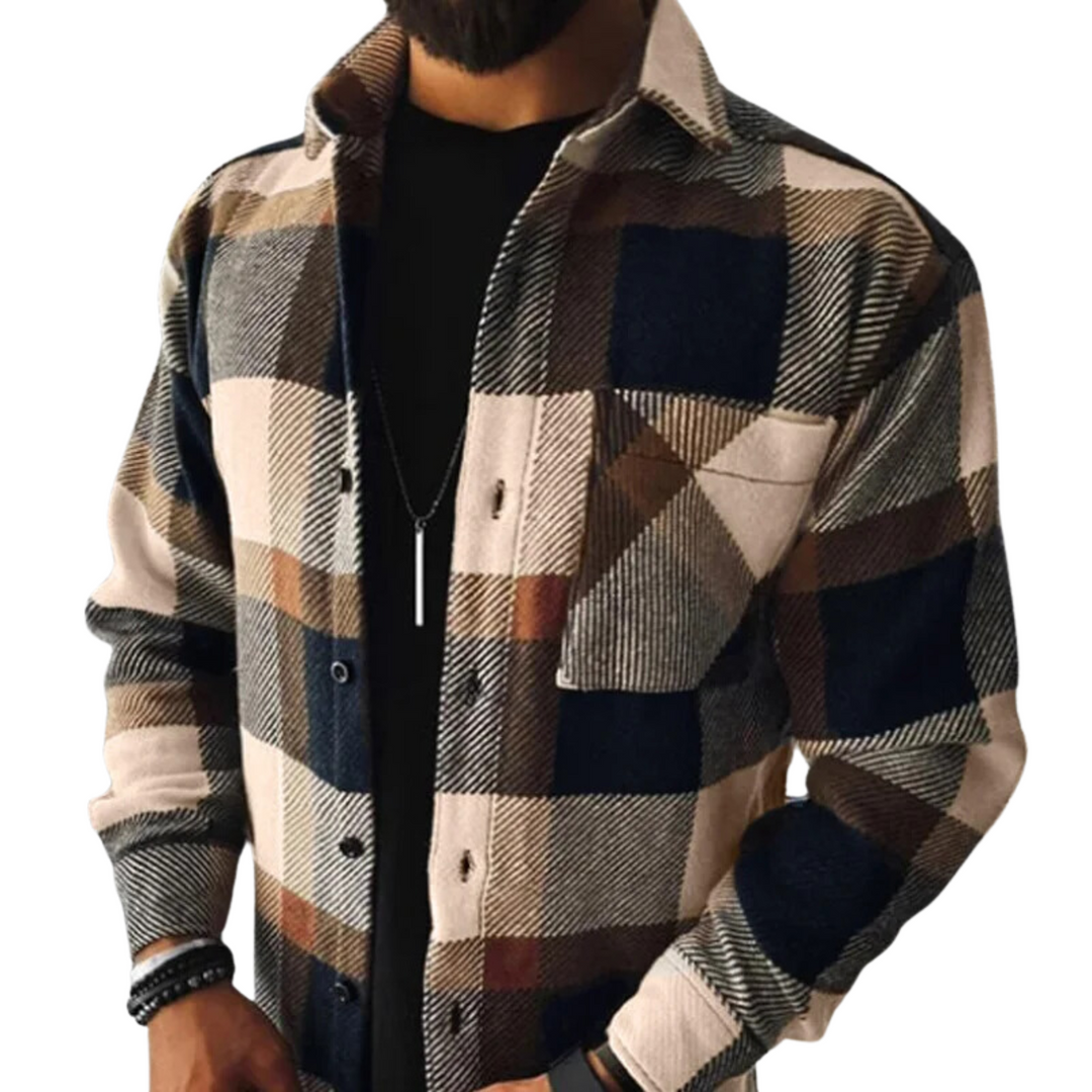 Mathias | Chemise d’Hiver à Carreaux