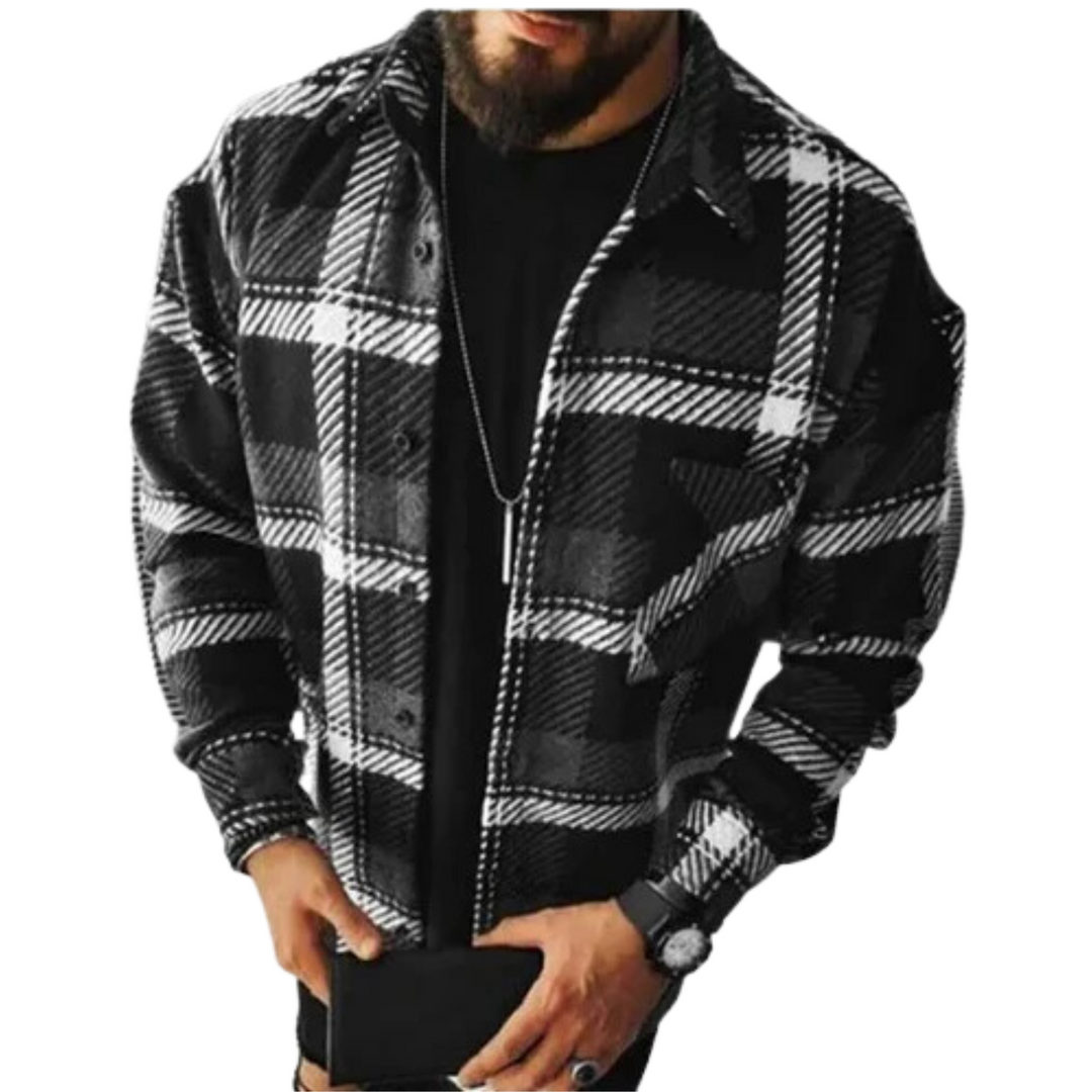 Mathias | Chemise d’Hiver à Carreaux