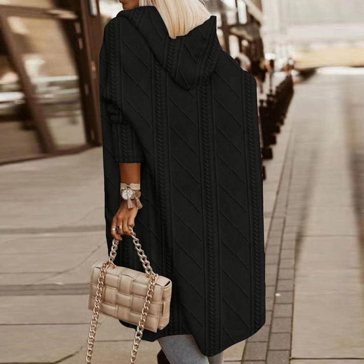 Johani | Cardigan À Capuche Long